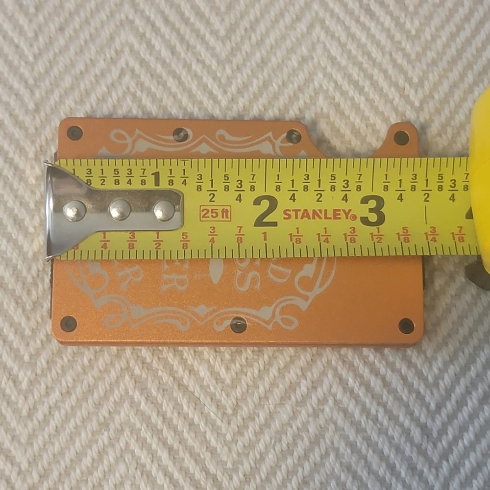 Minimalist Card WalletAnodized Aluminum RFID Block!